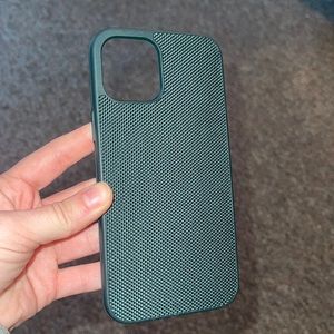 pine green magnetic car mount iphone 12 pro max case